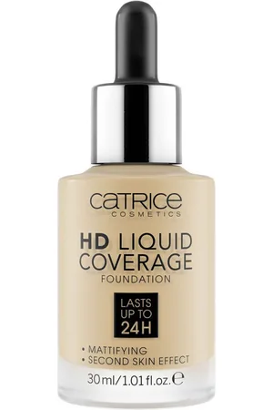 Catrice Base de maquillaje HD Coverage Liquid Foundation - 36 Hazelnut para mujer