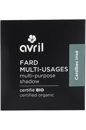 Avril 8790 Sombra de ojos & bases Certified Organic Eyeshadow - Caraïbes Irisé para mujer