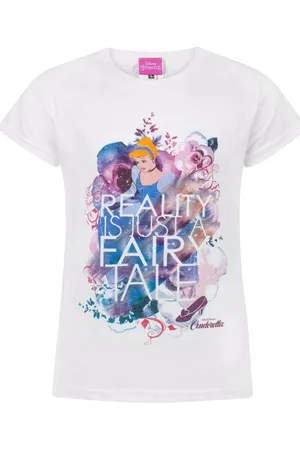 Cinderella Camiseta Reality Is Just A Fairy Tale para niña