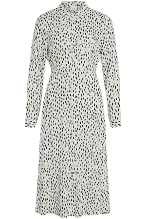 VILA Vestidos VIPAYA L/S LONG SHIRT DRESS para mujer