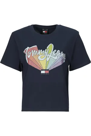 Tommy Hilfiger Camiseta TJW BXY RAINBOW FLAG TEE para mujer