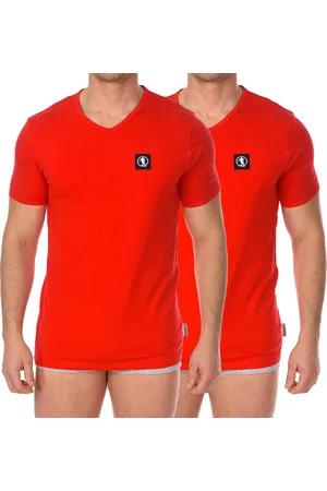 Bikkembergs Camiseta BKK1UTS08BI-RED para hombre