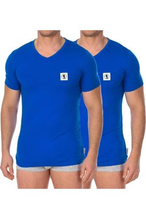 Bikkembergs Camiseta BKK1UTS08BI-BLUE para hombre