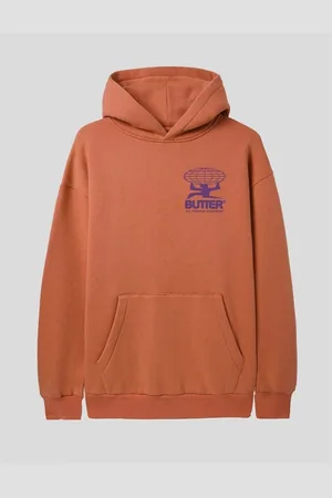 Butter Goods Jersey Sudadera All Terrain con Capucha - Óxido para hombre