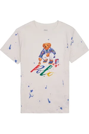 Ralph Lauren Camiseta BEAR SS CN-KNIT SHIRTS-T-SHIRT para niño
