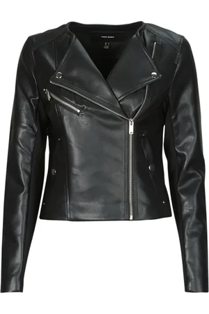 VERO MODA Cazadora de cuero VMRILEY para mujer