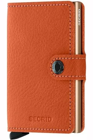 Secrid Cartera Miniwallet Veg Caramelo Sand para mujer
