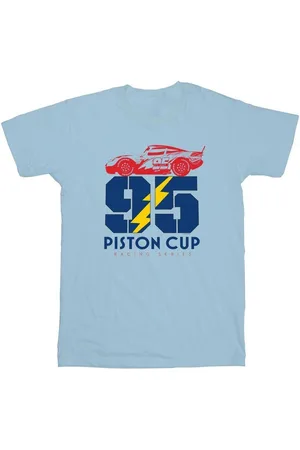 Disney Camiseta manga larga Cars Piston Cup 95 para hombre