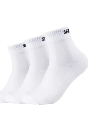 Skechers Calcetines 3PPK Unisex Mesh Ventilation Quarter Socks para mujer