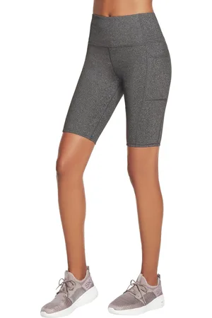 Skechers Pantalón pirata Go Walk High Waisted Bike Short para mujer