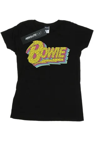 David Bowie Camiseta manga larga 90s para mujer