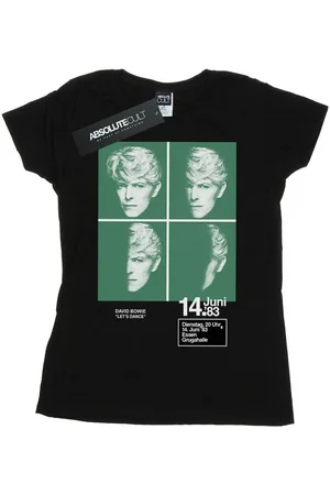 David Bowie Camiseta manga larga 1983 para mujer