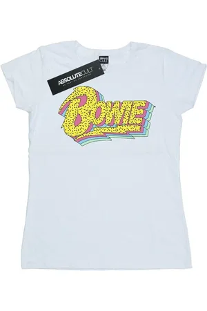 David Bowie Camiseta manga larga 90s para mujer