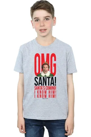 Elf Tops y Camisetas OMG I Know Him para niño