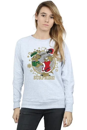 Dessins Animés Jersey Christmas Surprise para mujer
