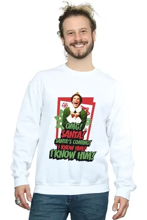 Elf Jersey OMG Santa para hombre