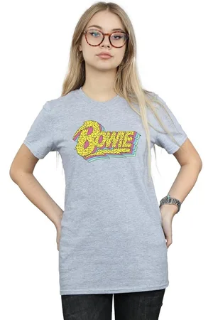 David Bowie Camiseta manga larga 90s para mujer