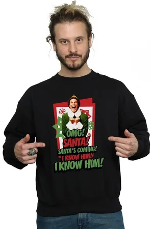 Elf Jersey OMG Santa para hombre
