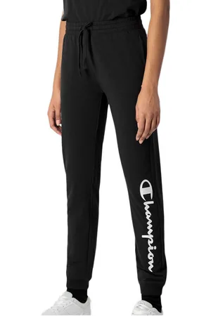 Pantalón Chándal Algodón Mujer CHAMPION Drawstring Negro