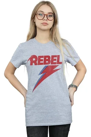 David Bowie Camiseta manga larga BI19074 para mujer
