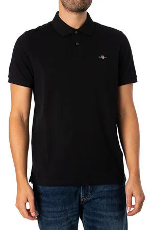 GANT Polo Polo de piqué con escudo regular para hombre