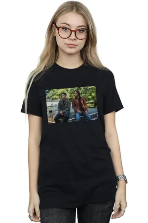 Supernatural Camiseta manga larga Impala Brothers para mujer