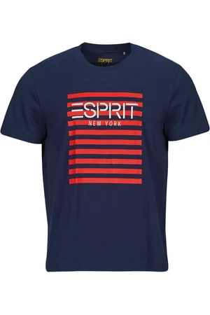 ESPRIT Camiseta OCS LOGO STRIPE para hombre