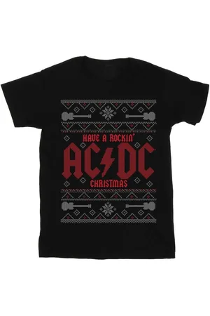 AC/DC Tops y Camisetas Have A Rockin Christmas para niño