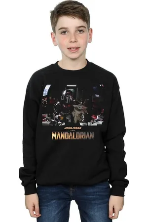 Disney Jersey The Mandalorian Child On Board para niño