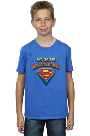 DC Comics Originals Tops y Camisetas My Dad Is Indestructible para niño