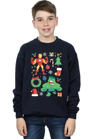 Marvel Jersey Christmas Day para niño
