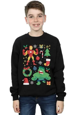 Marvel Jersey Christmas Day para niño