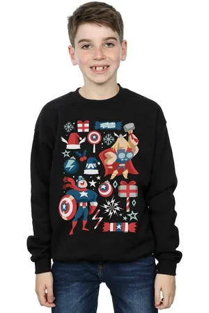 Marvel Jersey Christmas Day para niño