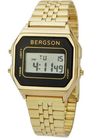 Bergson Reloj Retro Watch para mujer