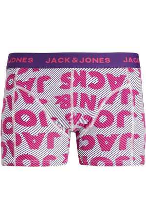 JACK & JONES Boxer 12240248 JACLOGO ILLUSION TRUNK SN PINK YARROW para hombre