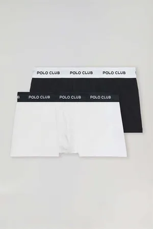 Polo Club® Boxer PACK - 2 BOXER UNDERPANTS PC B-W para hombre