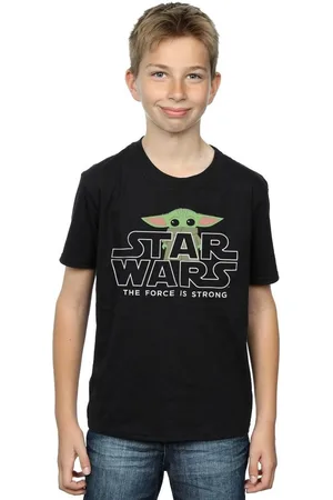 Disney Tops y Camisetas The Mandalorian The Child Strong para niño