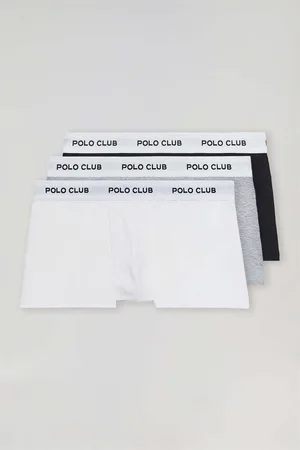Polo Club® Boxer PACK - 3 BOXER UNDERPANTS PC B-G-W para hombre