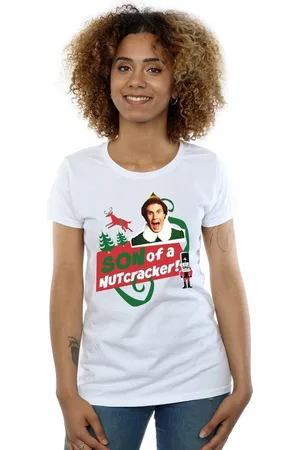 Elf Camiseta manga larga Son Of A Nutcracker para mujer