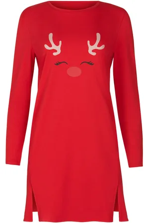 Lisca Pijama Holiday Camisón de manga larga Cheek para mujer