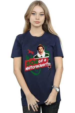 Elf Camiseta manga larga Son Of A Nutcracker para mujer