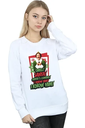 Elf Jersey OMG Santa para mujer