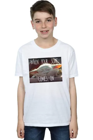 Disney Tops y Camisetas The Mandalorian The Child Song para niño
