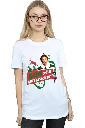 Elf Camiseta manga larga Son Of A Nutcracker para mujer