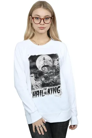 Disney Jersey Nightmare Before Christmas Hail The King para mujer