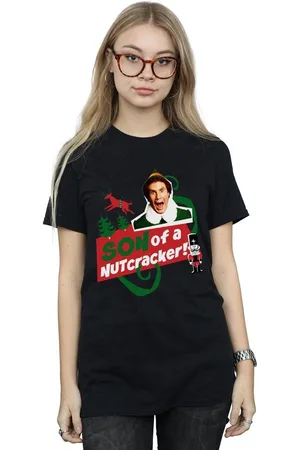 Elf Camiseta manga larga Son Of A Nutcracker para mujer