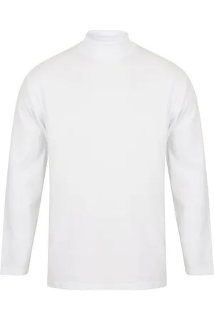 Henbury Camisa manga larga H020 para hombre