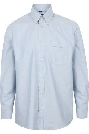 Henbury Camisa manga larga Classic para hombre