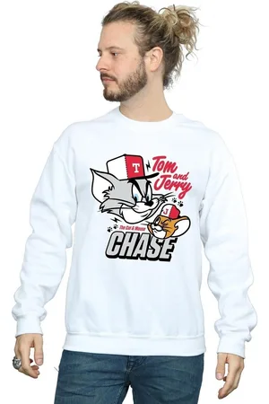 Dessins Animés Jersey Cat Mouse Chase para hombre
