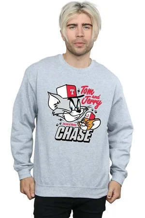 Dessins Animés Jersey Cat Mouse Chase para hombre